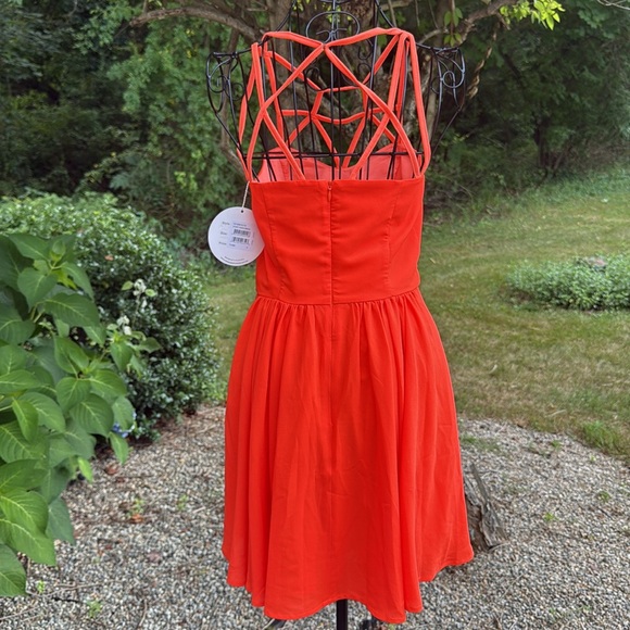 Keepsake the label start overdress in the color of flame - Picture 4 of 4